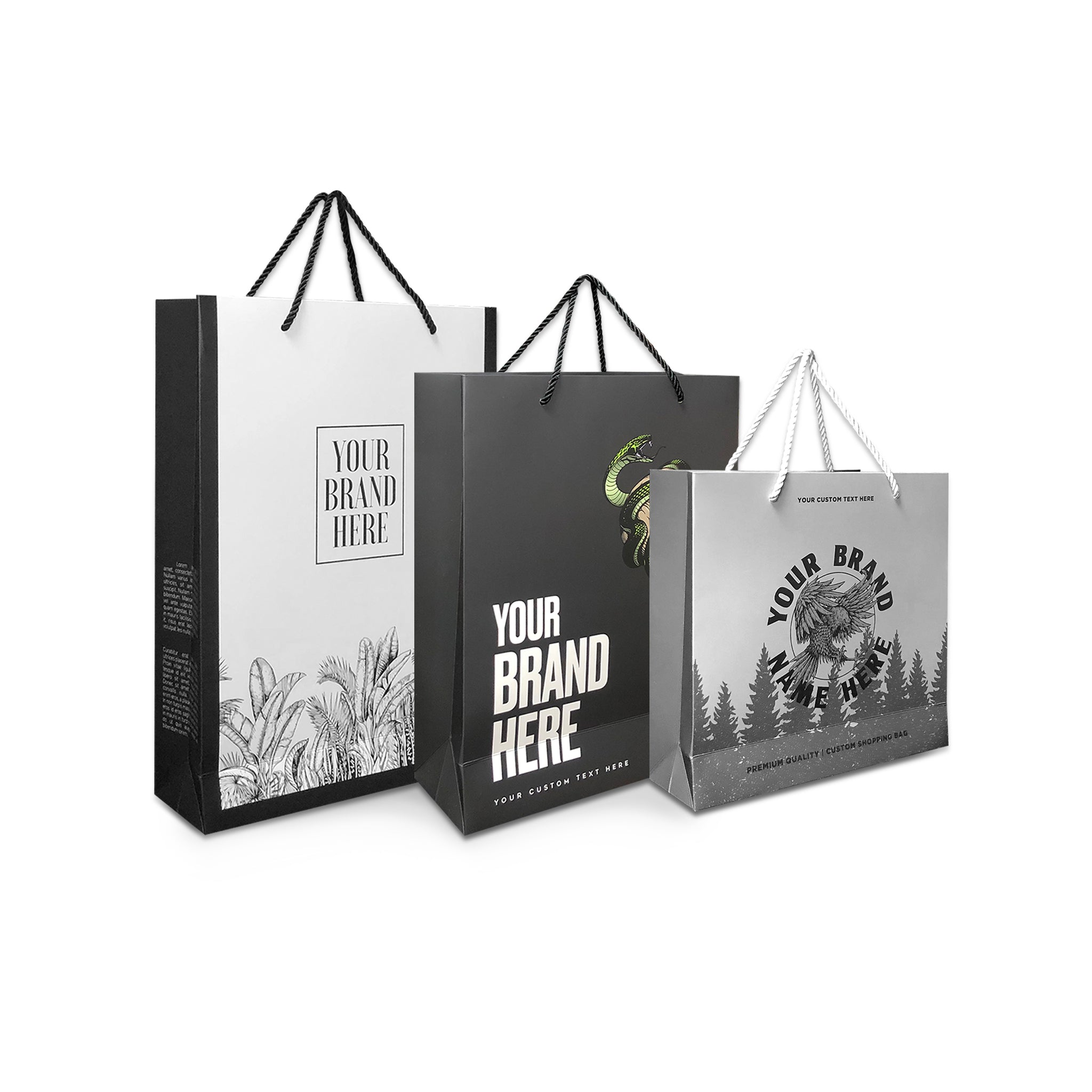 Custom Branded Premium Gift Bags