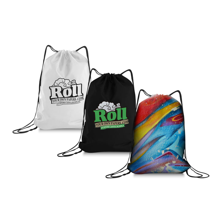 Custom Full Color Draw String Bags