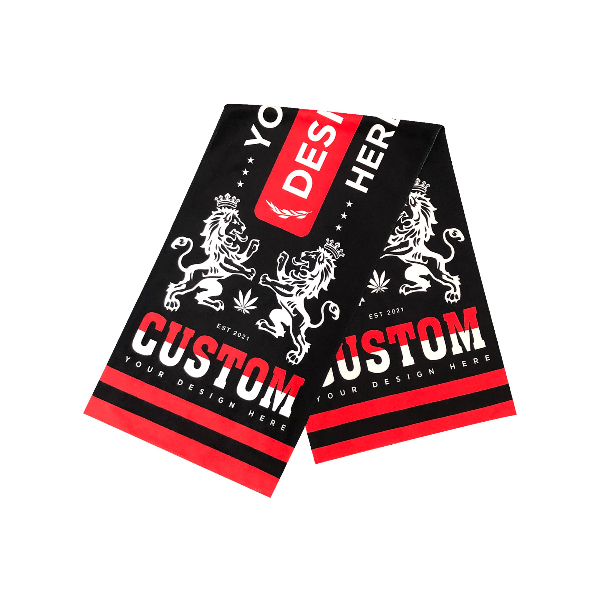Custom Full Color Gym Towel