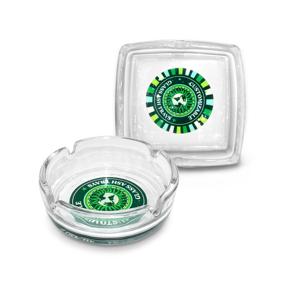 Custom Glass Ashtray
