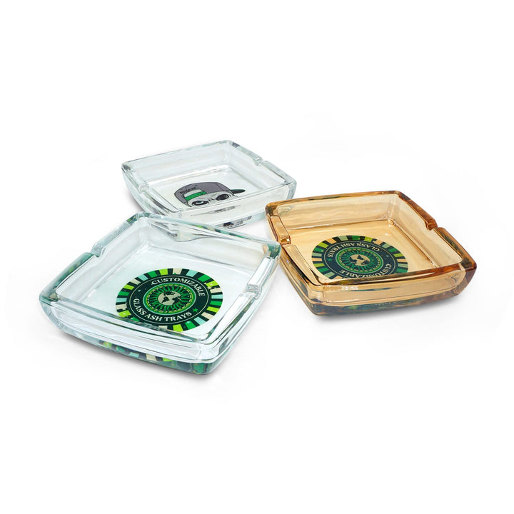 Custom Glass Ashtray