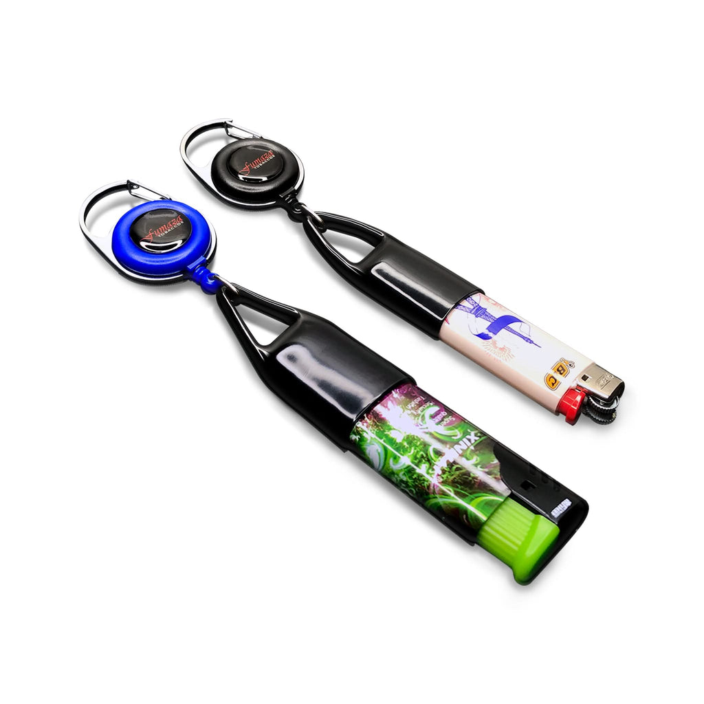 cigarette lighter leash The Leaf Retractable Lighter Holder 5 Count lasting use Original Lighter Leash - 3