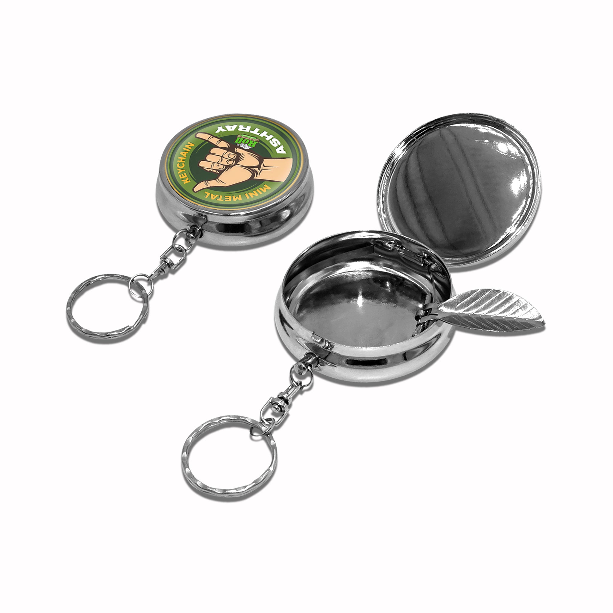 Custom Metal Mini Ashtray Keychain