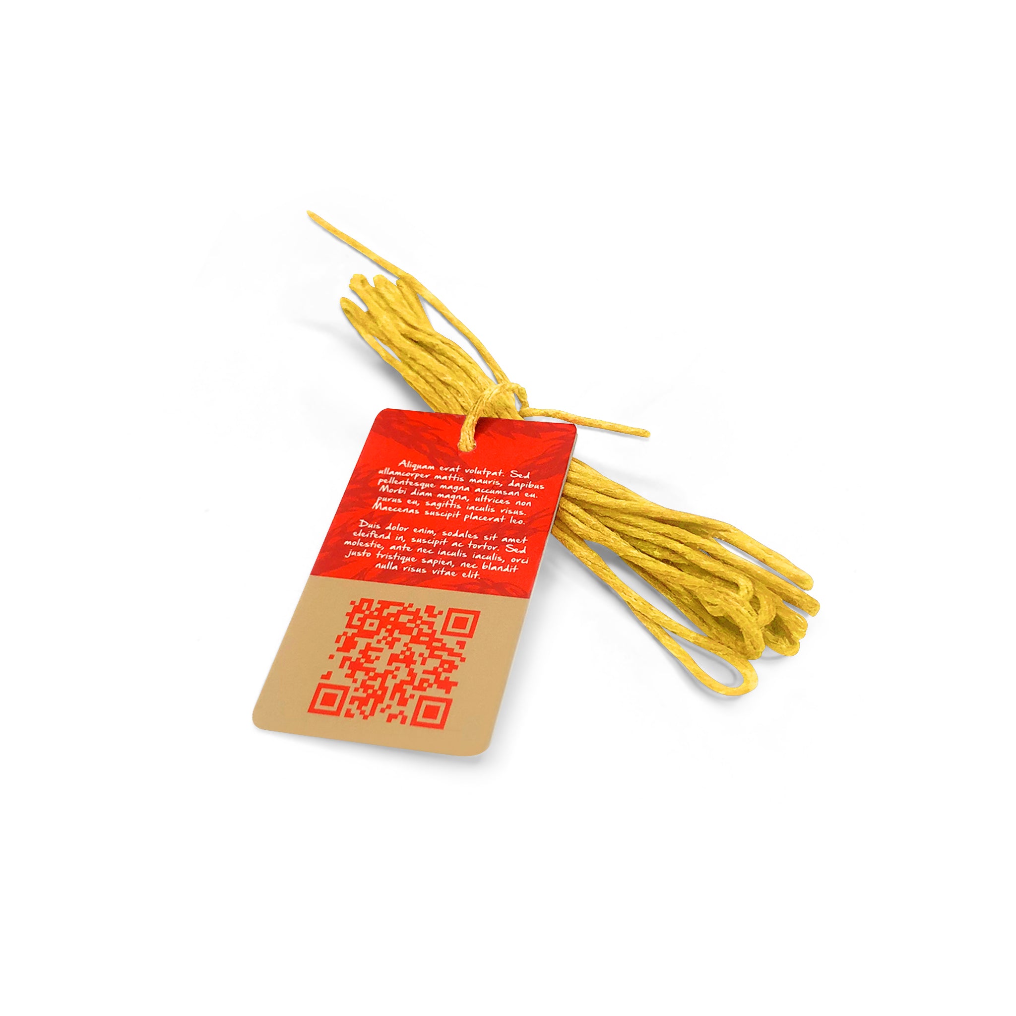 Custom Organic Hemp Beeswax Wick In Hangtag Packaging