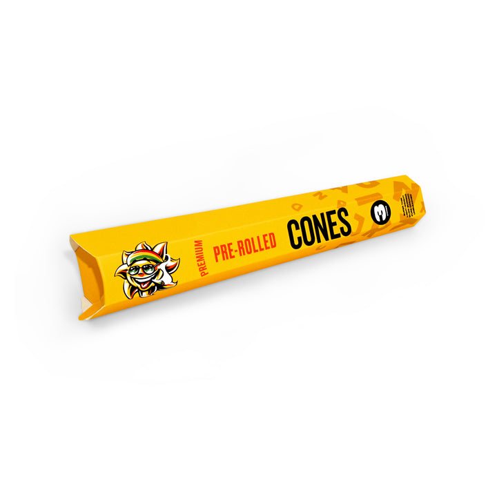 Custom Pre Rolled Cones Hexagon Retail Format Packaging (3CT)