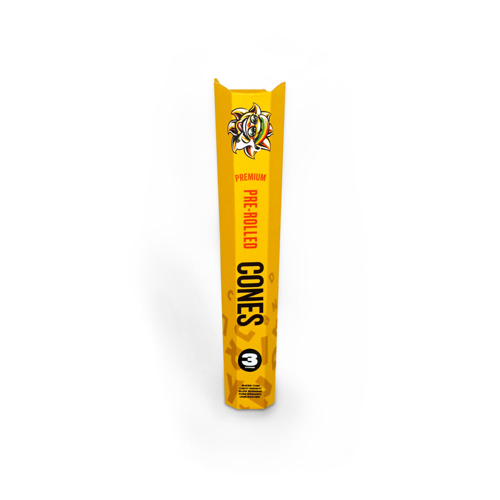 Custom Pre Rolled Cones Hexagon Retail Format Packaging (3CT)