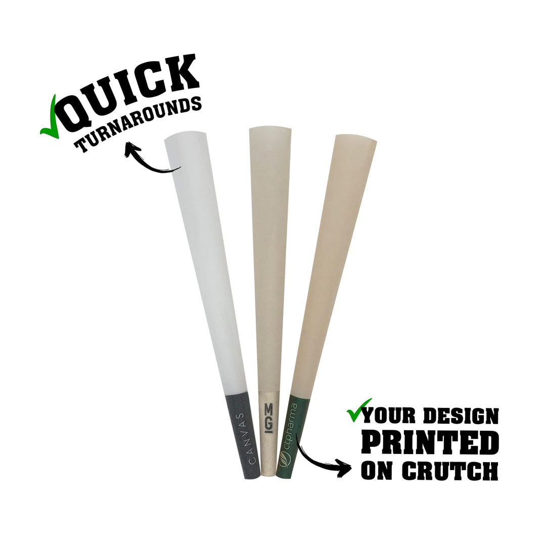 🥦 CANNAYA DESIGN? 👩‍🎨 - Custom Pre Rolled Cones Printing on 26MM Tips in Tower Box Packaging (1000CT)