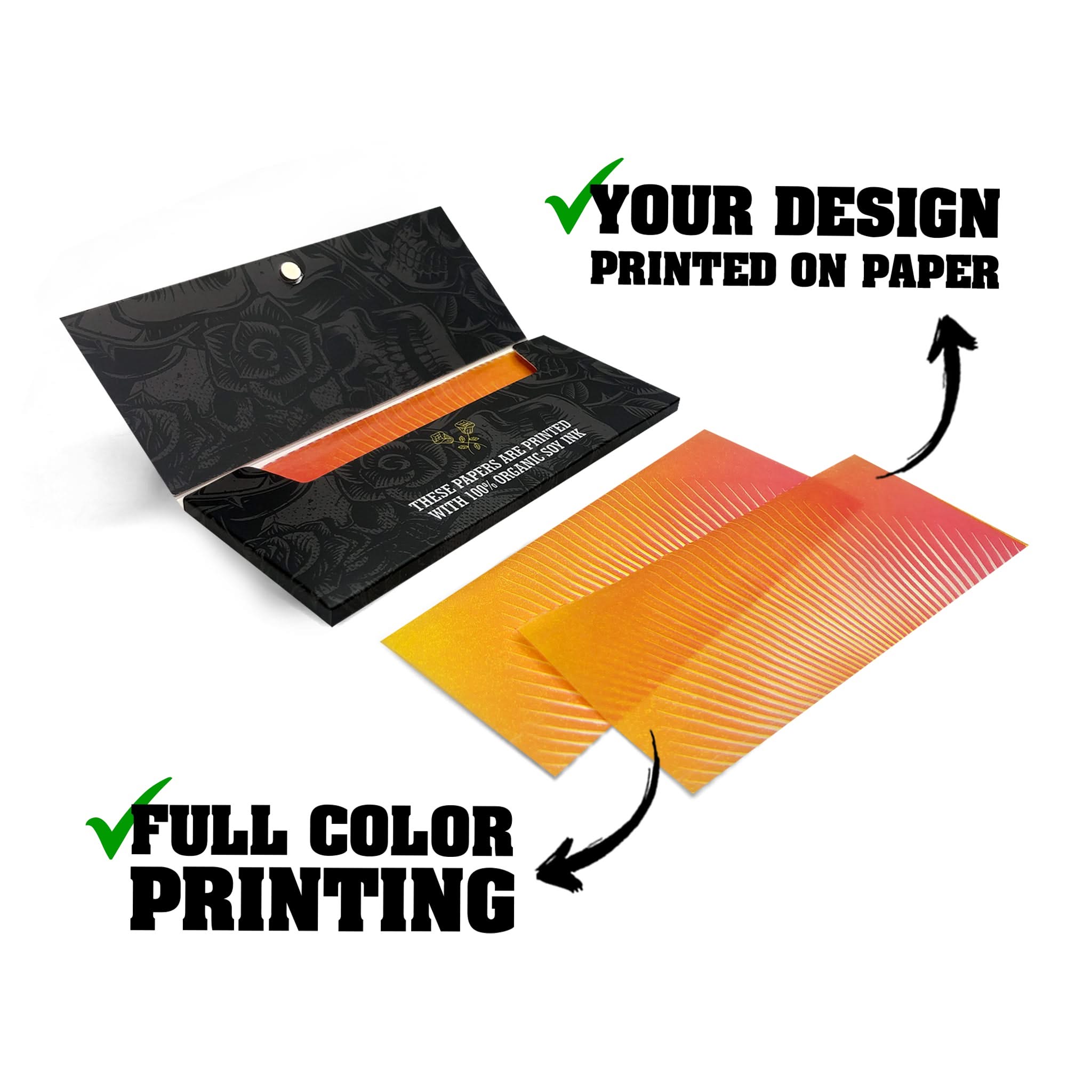 Custom Printed Rolling Paper | Your design on paper, booklet and ...