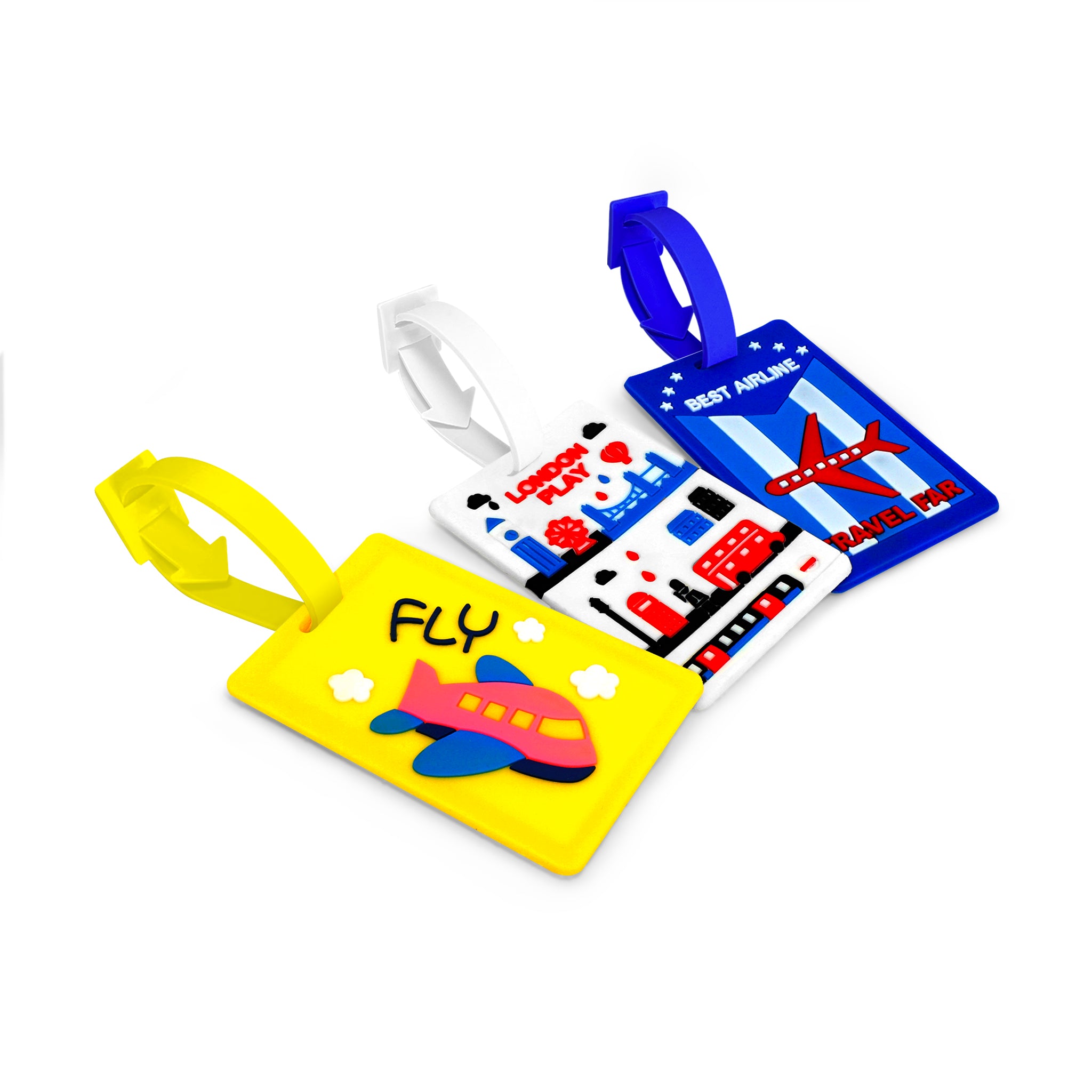 Custom PVC 3D Luggage Tag