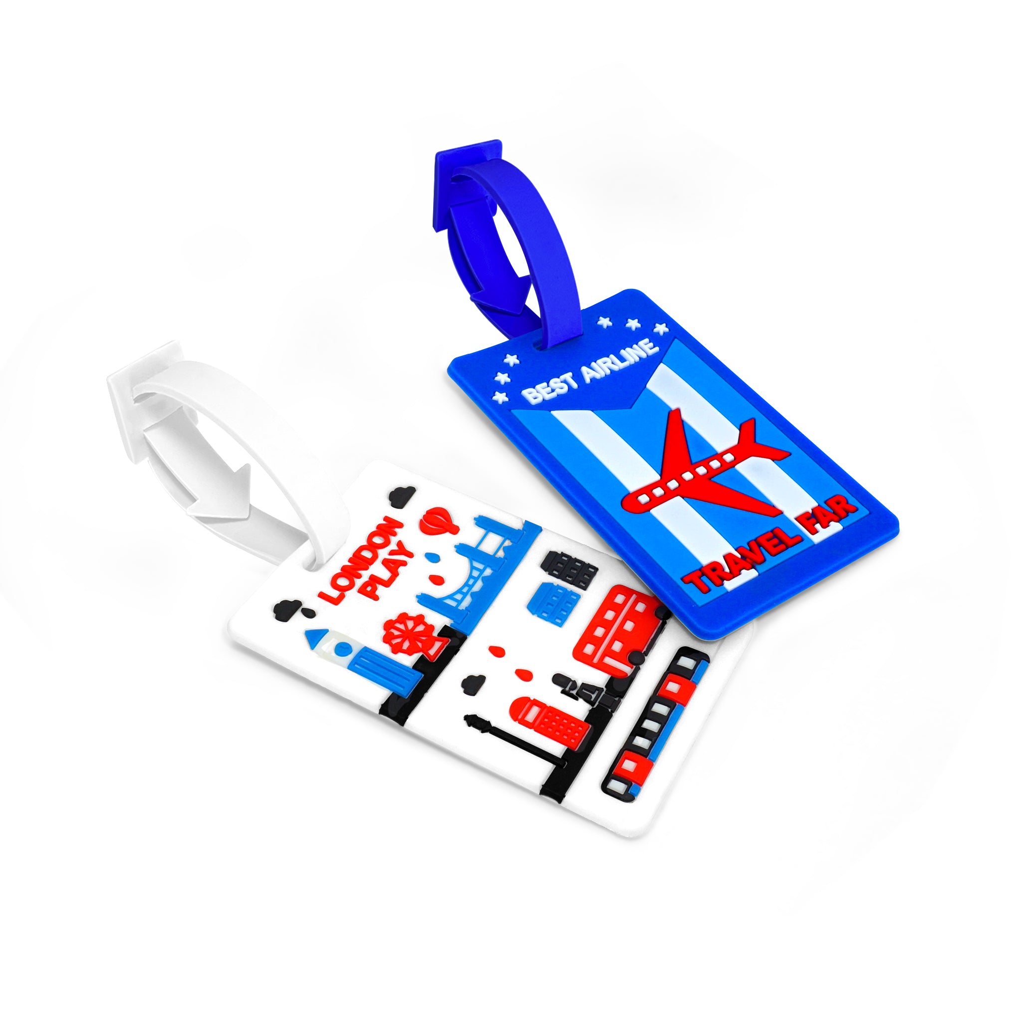 Custom PVC 3D Luggage Tag