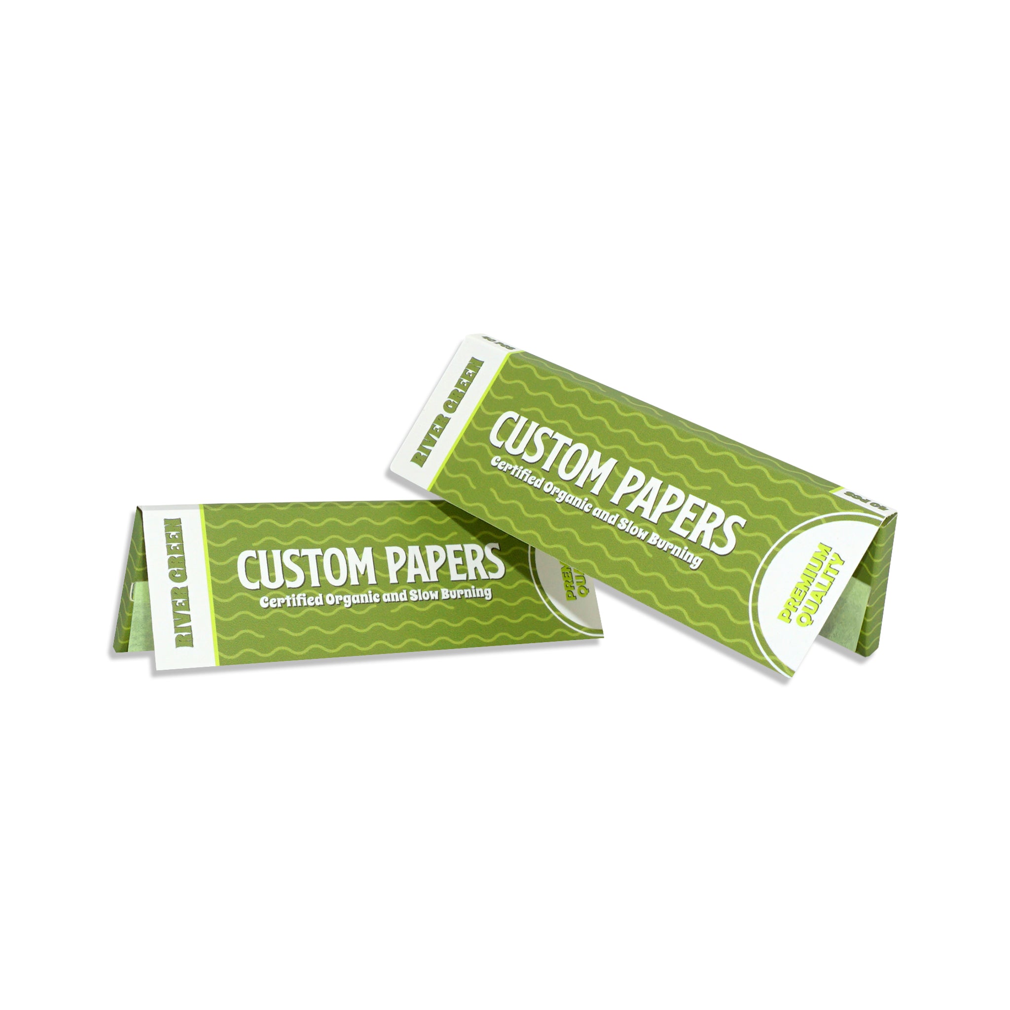 Custom River Green Rolling Paper 💚