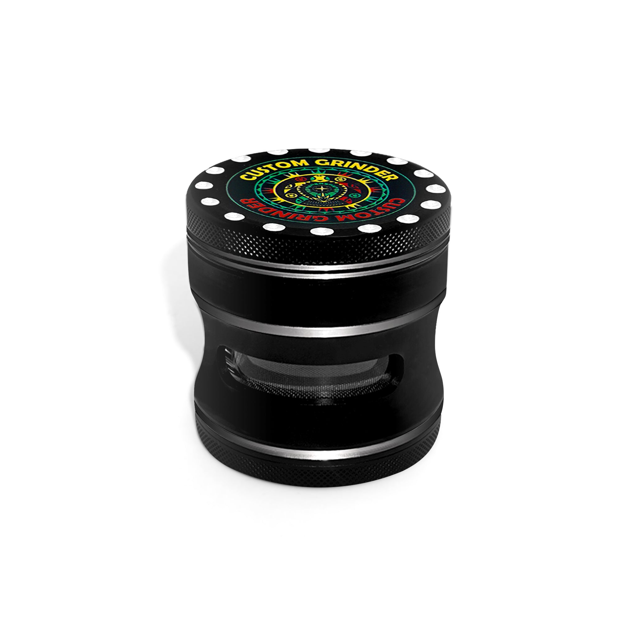 Custom Round Black Grinder (63MM*65MM)