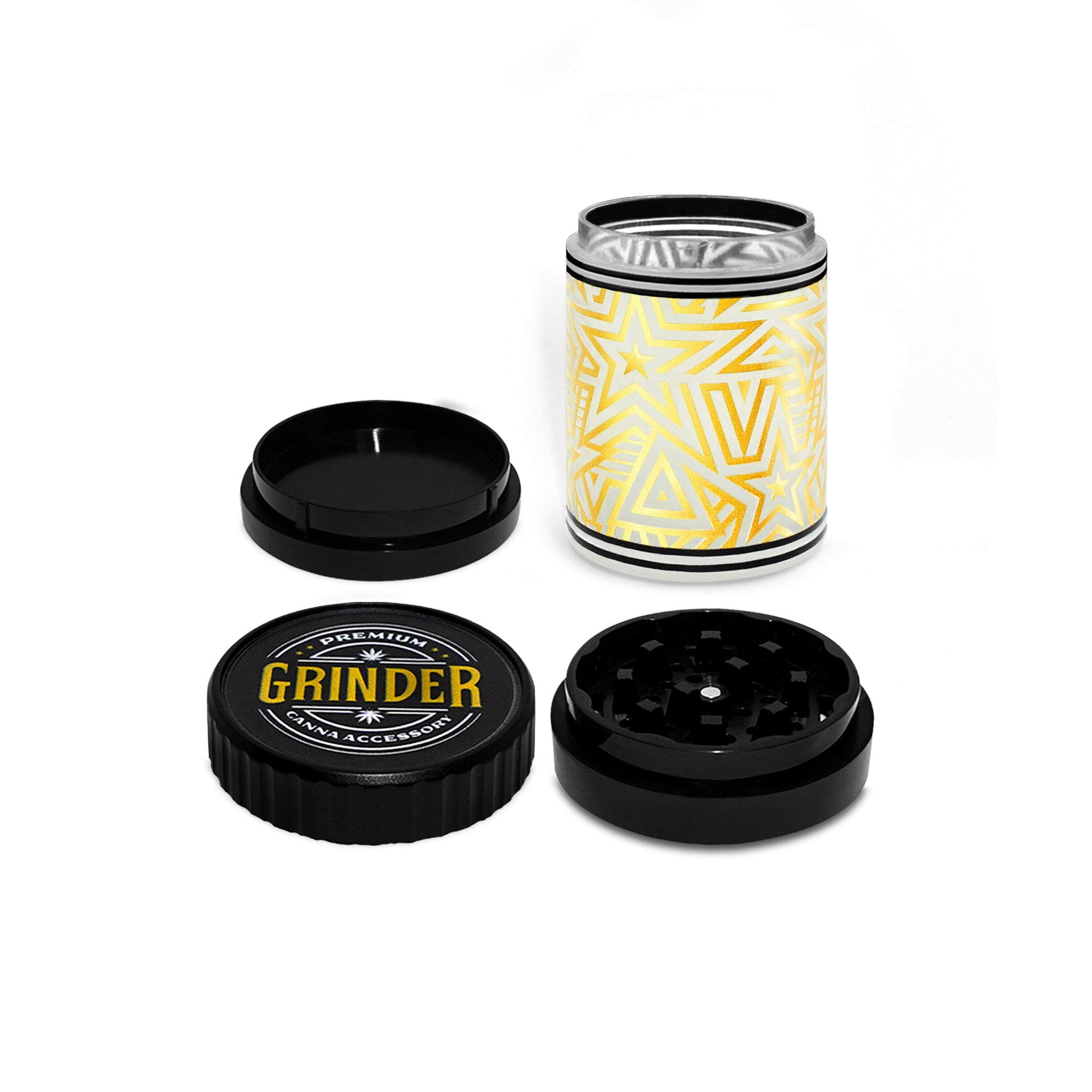 Custom Round Clear Plastic Grinder (62MM*114MM)