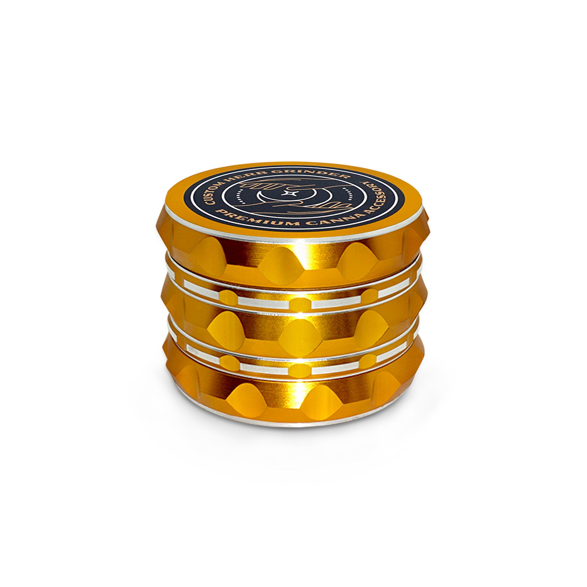 Custom Round Gold Grinder (62MM*44MM)