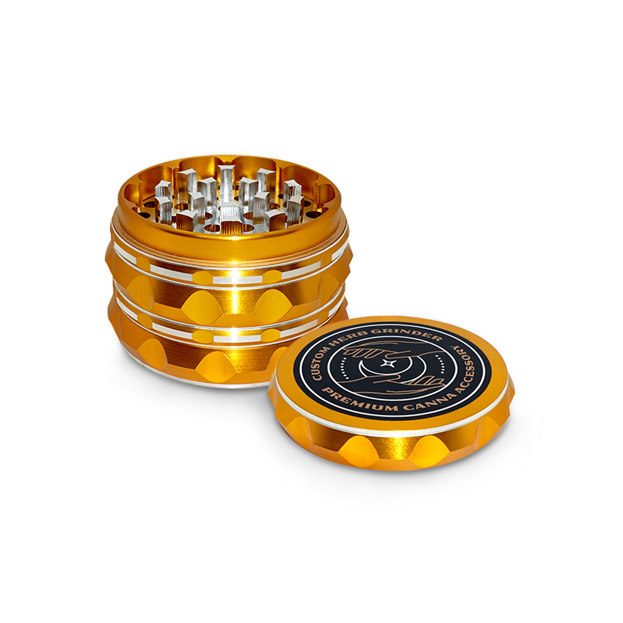 Custom Round Gold Grinder (62MM*44MM)