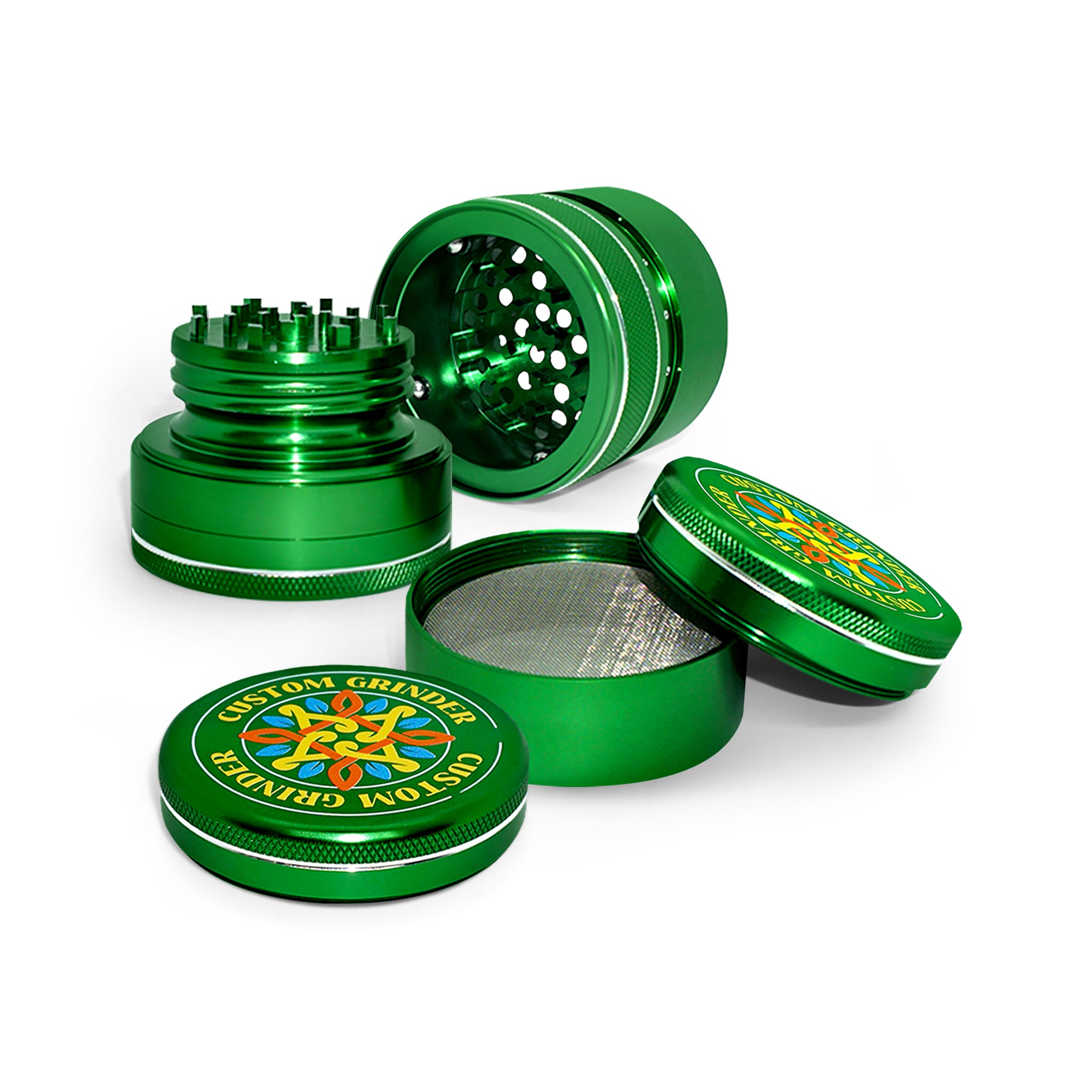 Custom Round Green Grinder (63MM*85MM)