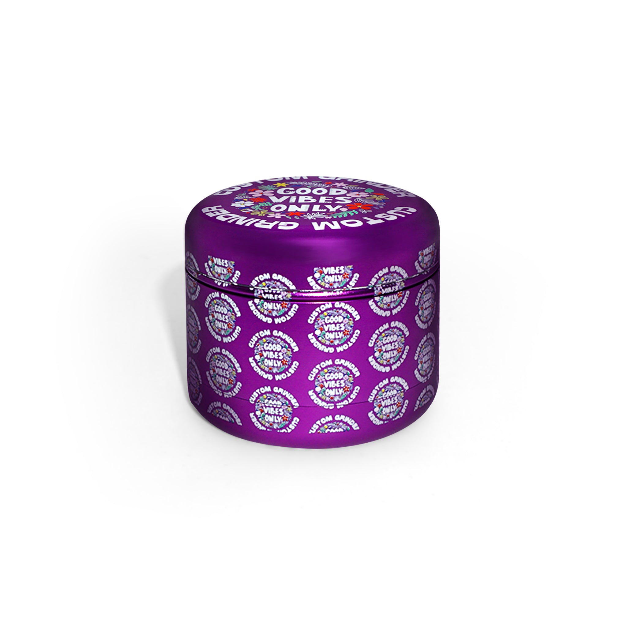 Custom Round Purple Grinder (55MM*49MM)