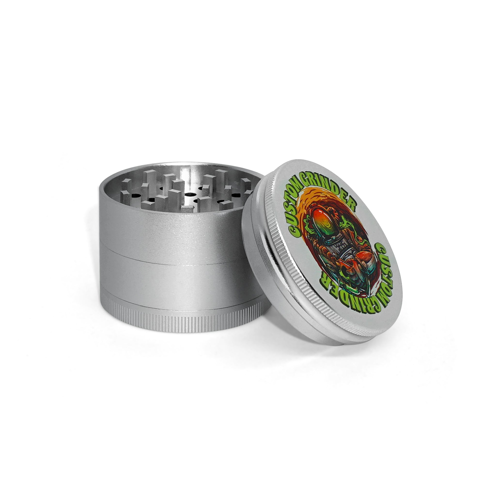 Custom Round Silver Grinder (55MM*46MM)