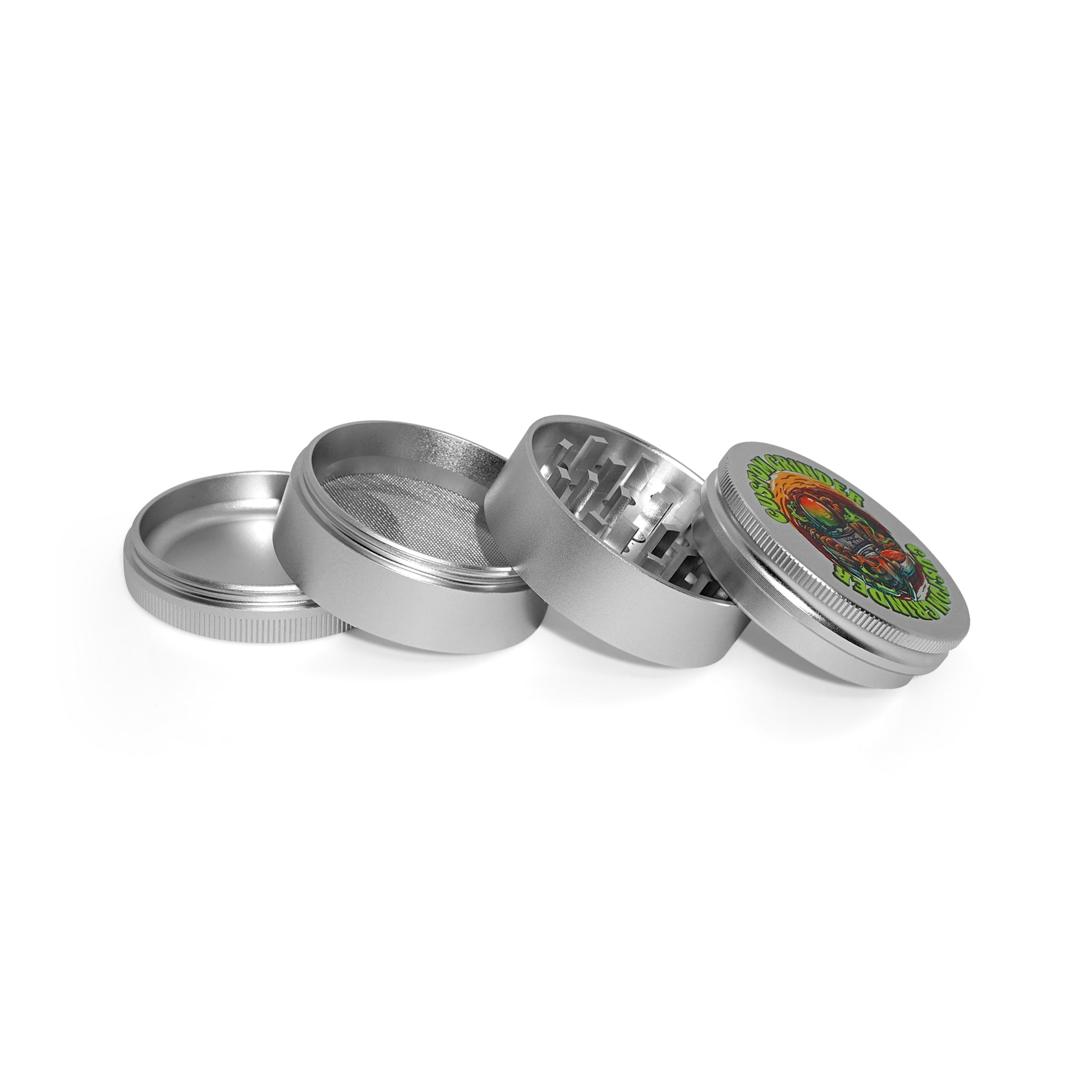 Custom Round Silver Grinder (55MM*46MM)