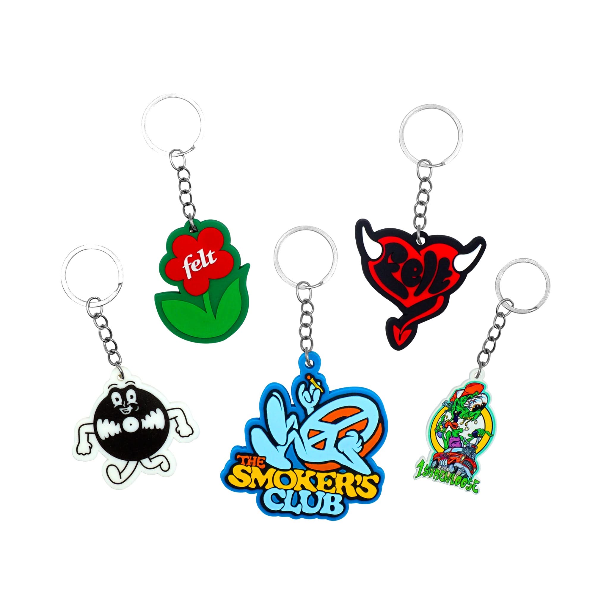 Keychain Design Romblon Get Noticed with CUSTOM RUBBER KEYCHAINS | Personalize Your Herb SWAG ...