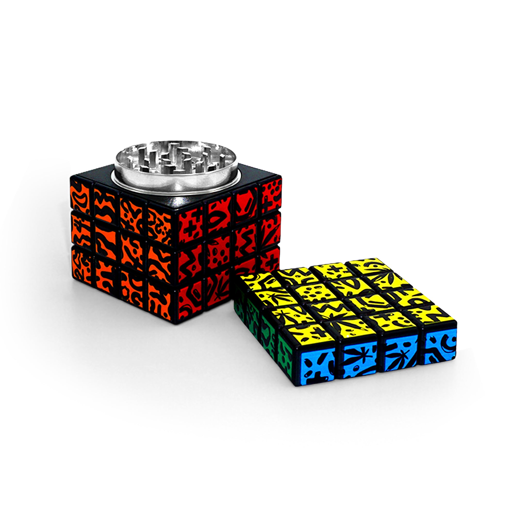 Custom Rubrics Cube Herb Grinder