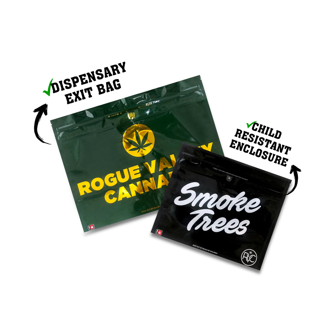 Custom Smell Proof Exit Bag