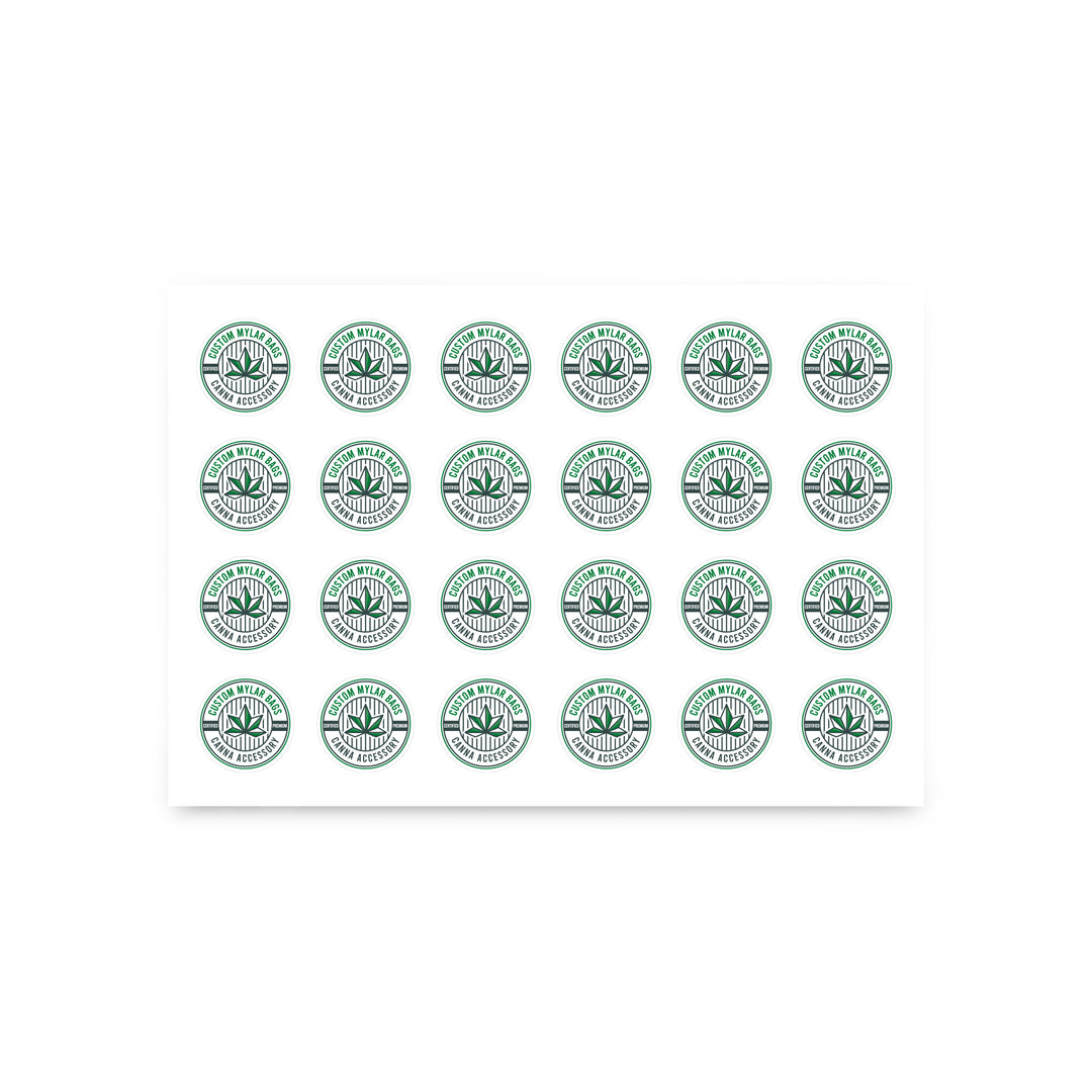 Custom Sticker For 1 Gram Mylar Bag