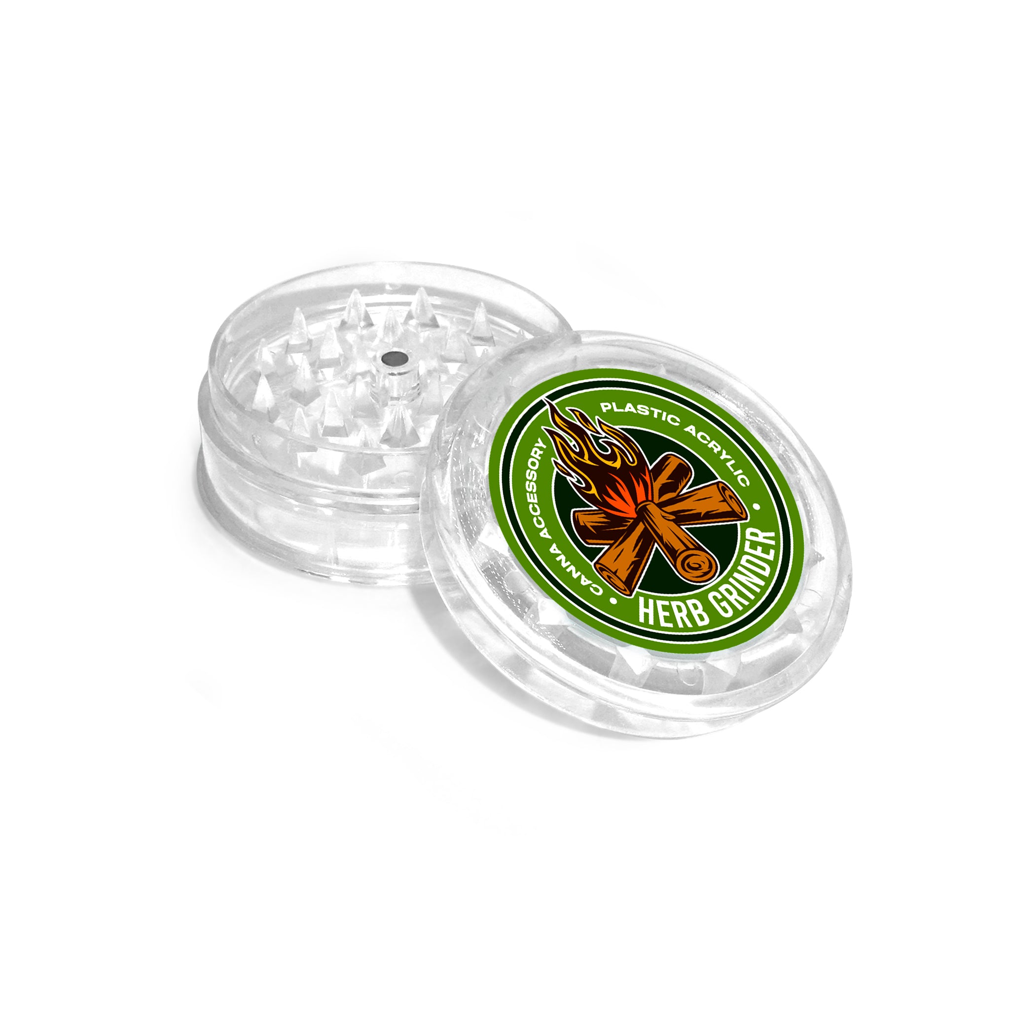 Custom Sticker For Plastic Acrylic Grinder