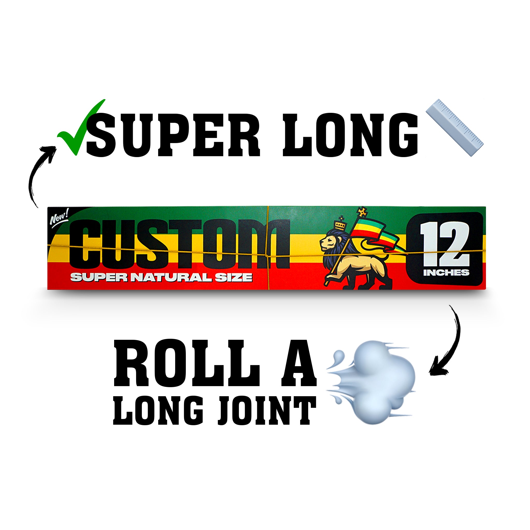 Custom Supernatural Size Rolling Papers