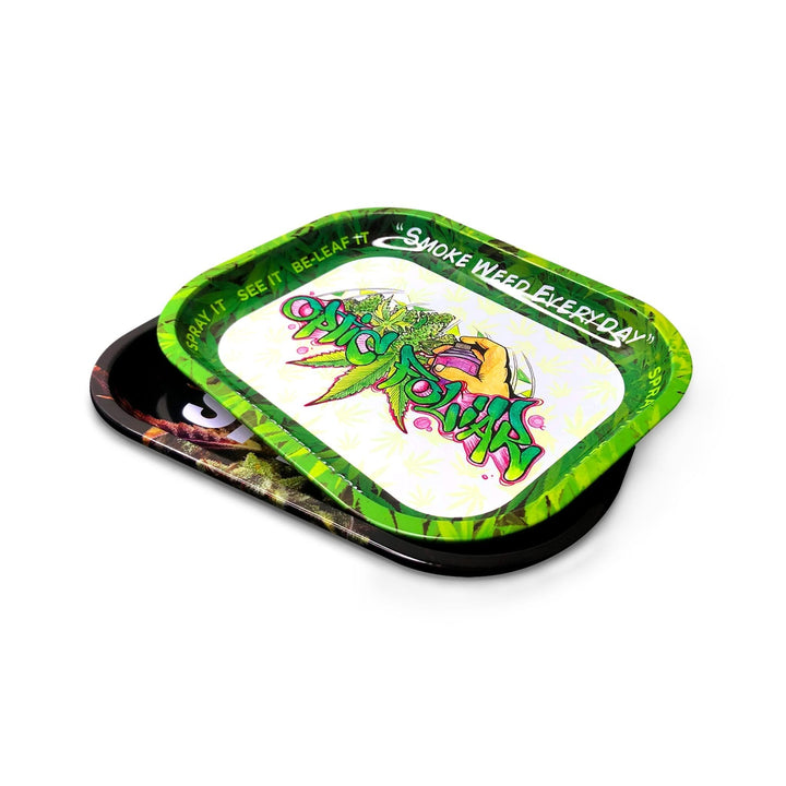 🥦 CANNAYA DESIGN? 👩‍🎨 - Custom Tin Rolling Tray - Large