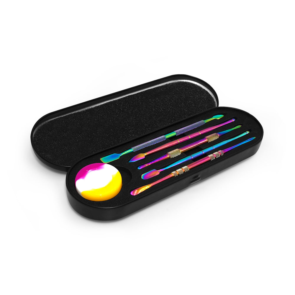 Custom Tin Tool DAB Kit + Wax Silicone Container 🤑