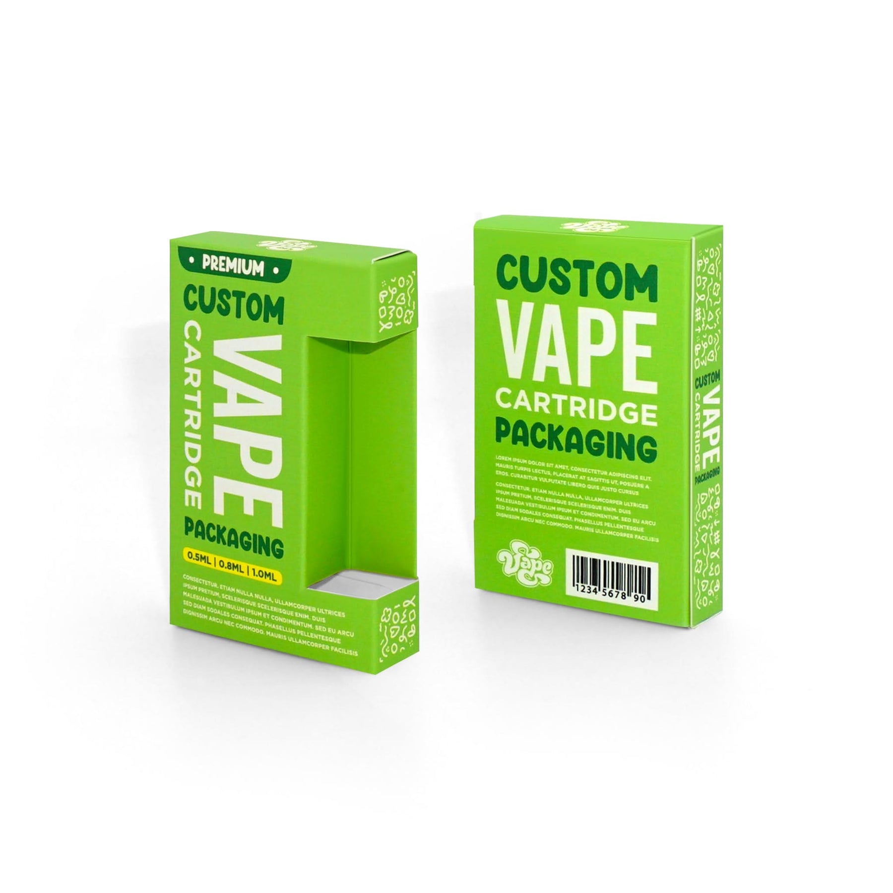 vape pod packaging Custom Vape Cartridge Boxes