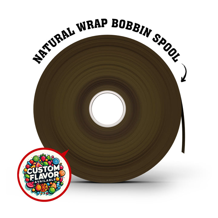 FLAVORED NATURAL WRAP BOBBIN SPOOL