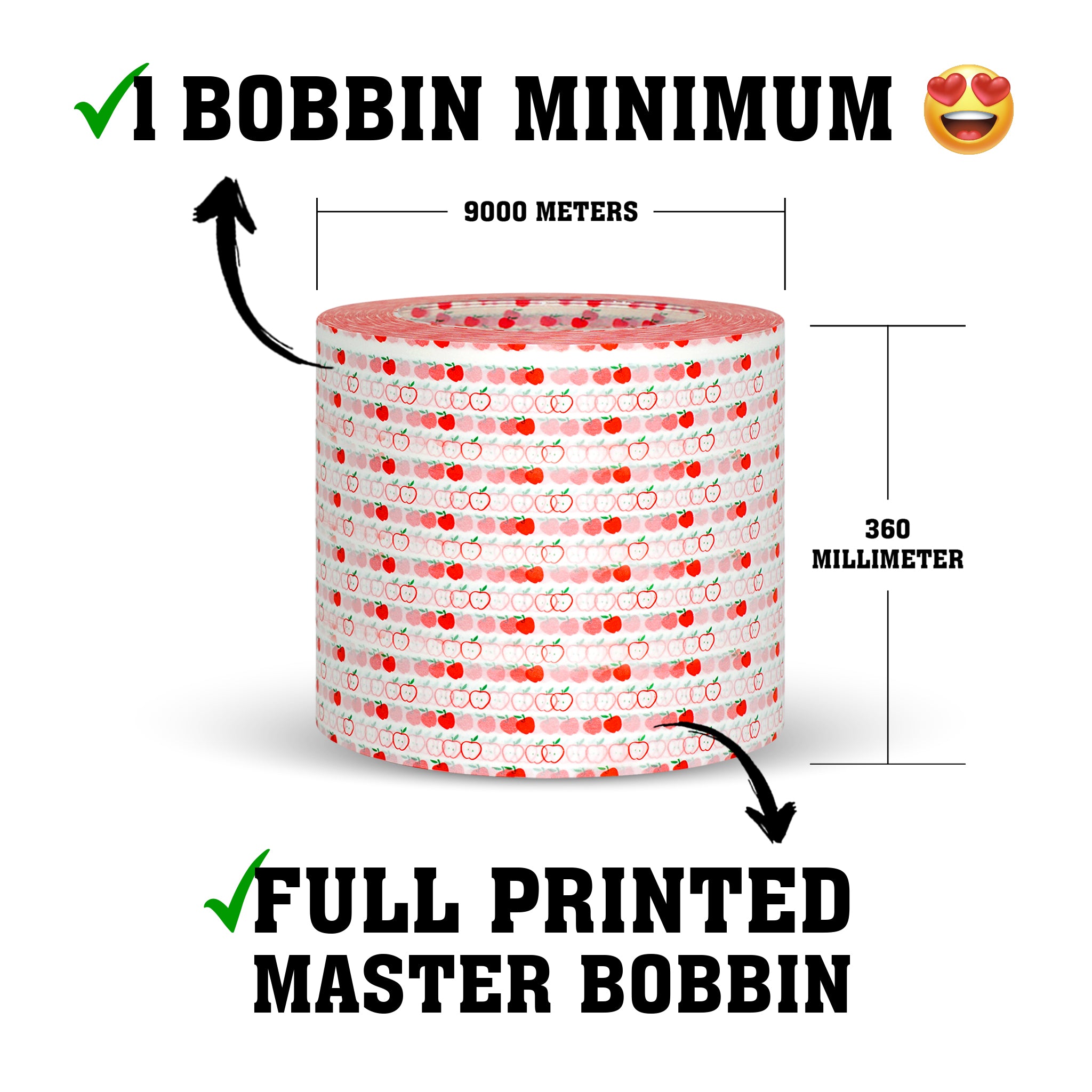 Master Bobbin with Full Printing