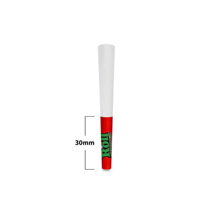 Custom Pre Rolled Cones Printing on Foil 30MM Tips in Tower Box Packaging (900CT)