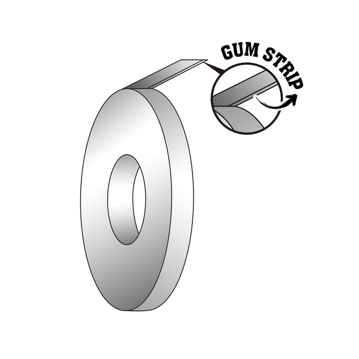 Bobbin Rolling Paper with Pure Arabic Gum