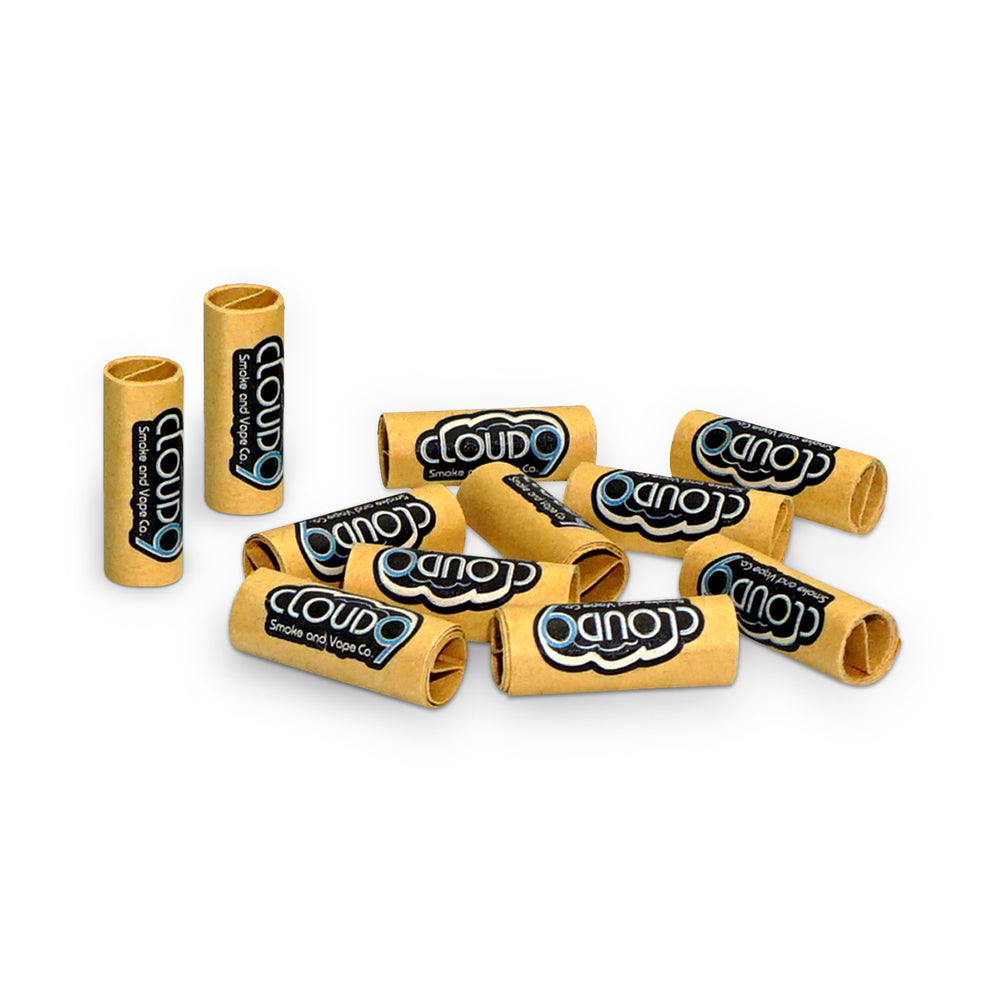 S Shaped Pre Rolled CUSTOM PRINTED Crutch Tip in Bulk Packaging