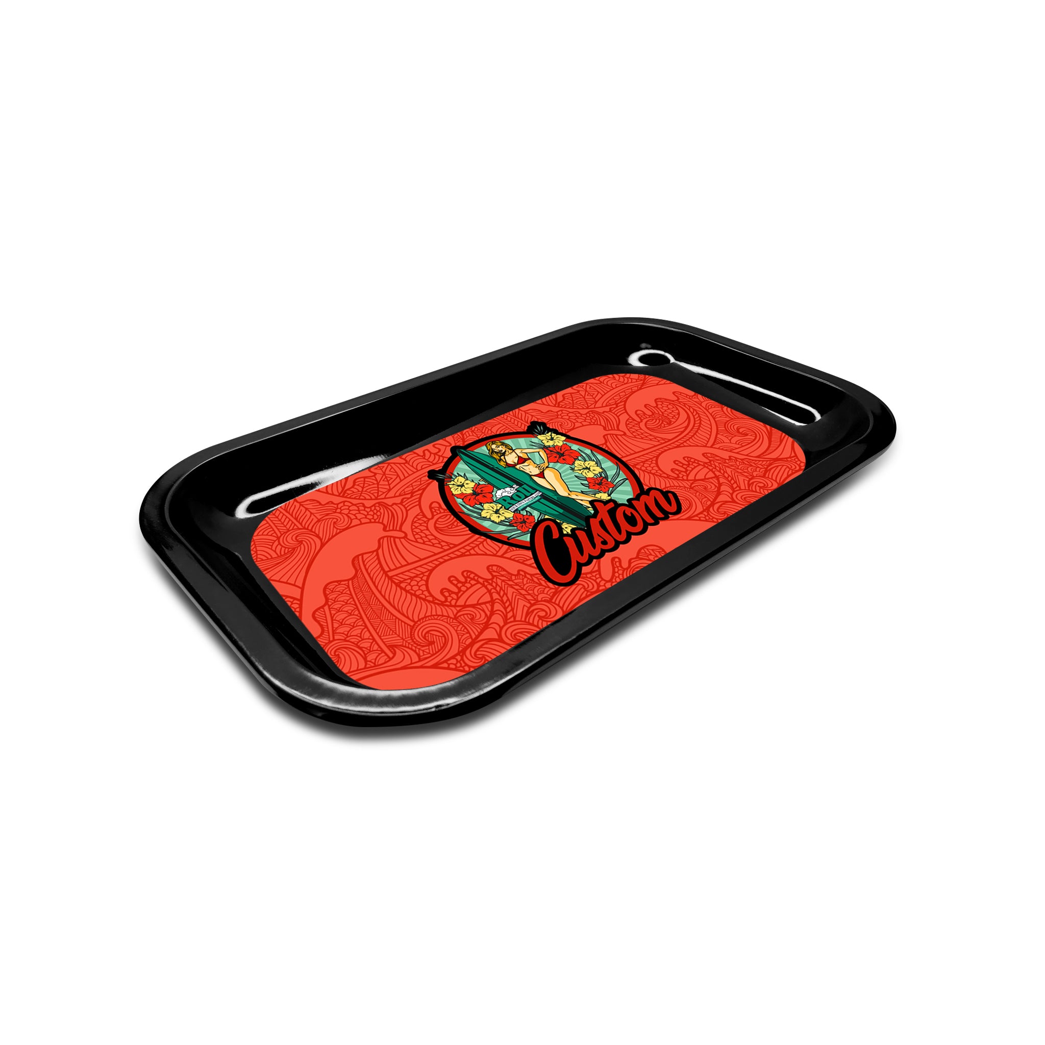 Custom Sticker For Medium Tin Rolling Tray