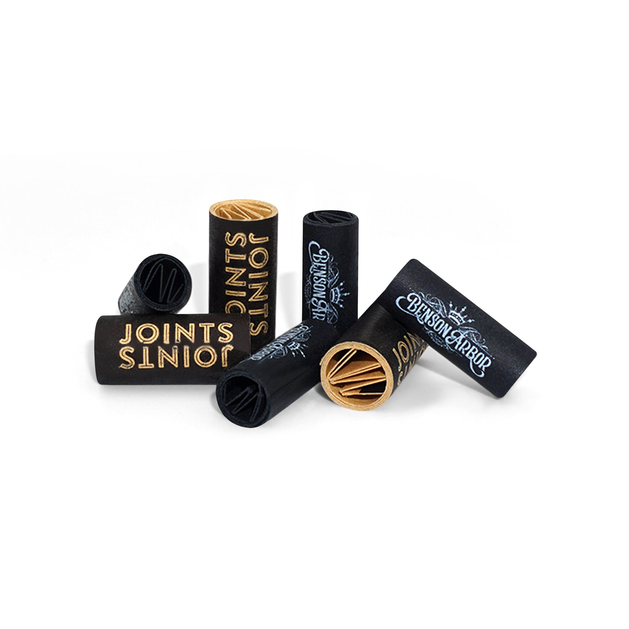 DIY: W Shaped Pre Rolled CUSTOM PRINTED Crutch Tip in Bulk Packaging 7mm