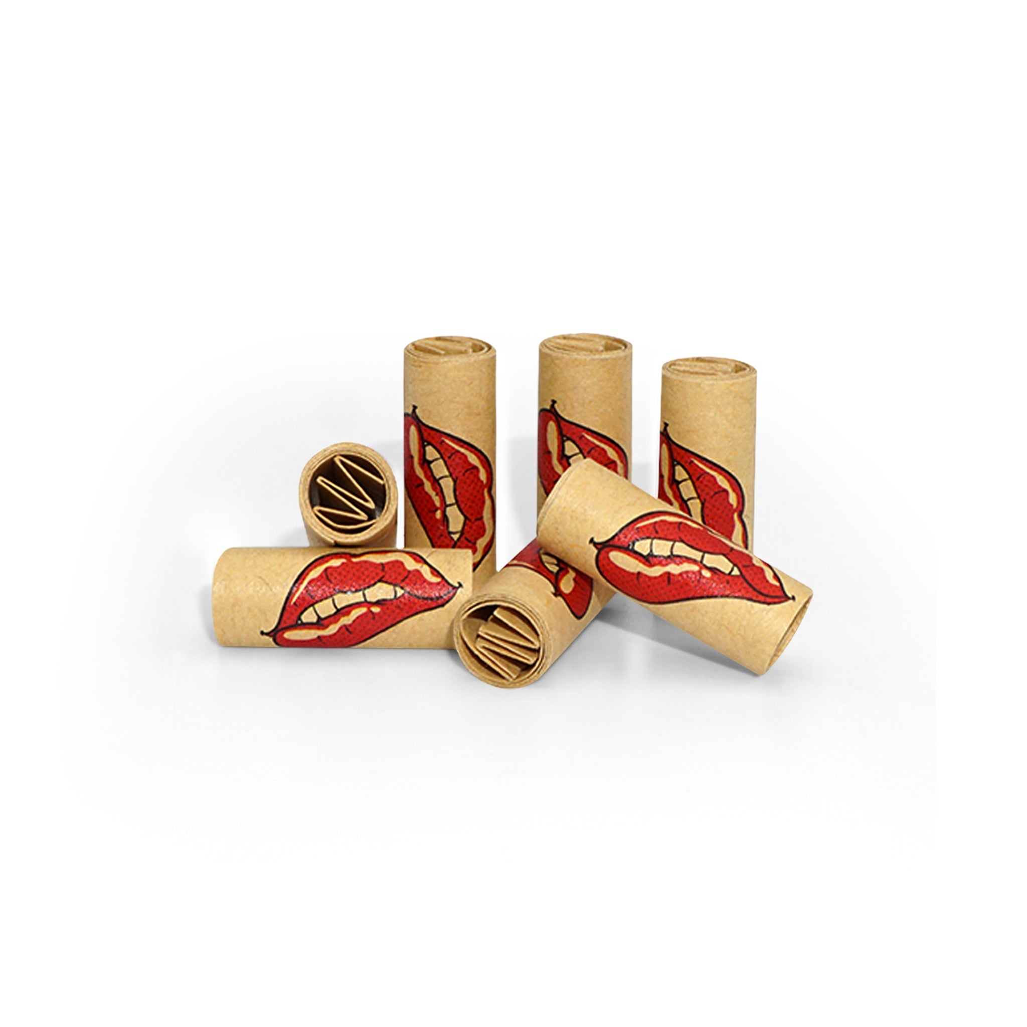 DIY: W Shaped Pre Rolled CUSTOM PRINTED Crutch Tip in Bulk Packaging 7mm