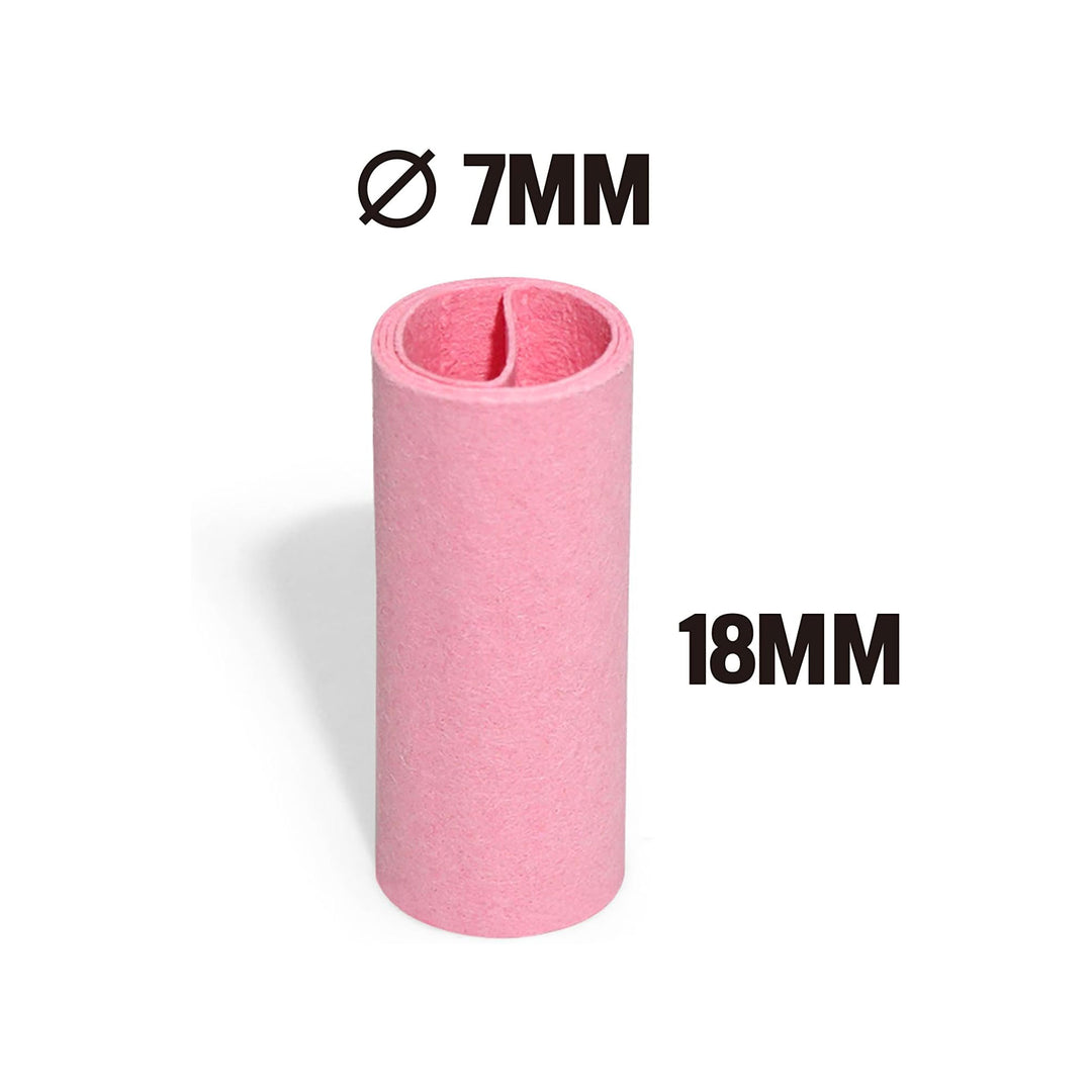 Pink Pre-Rolled Filter Tips, Ø7mm - Bottle of 500 Tips