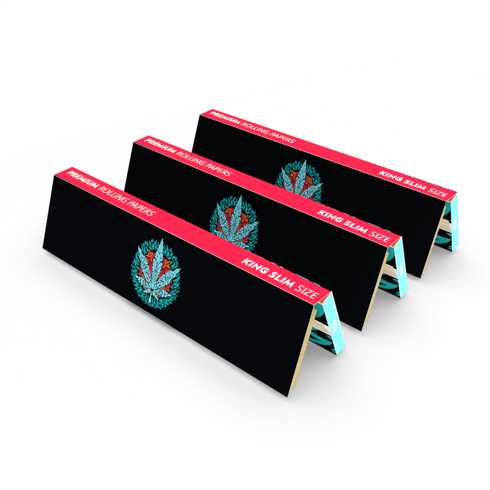 ROLLING PAPERS CRUTCHES BLUE LEAF ROLL YOUR OWN