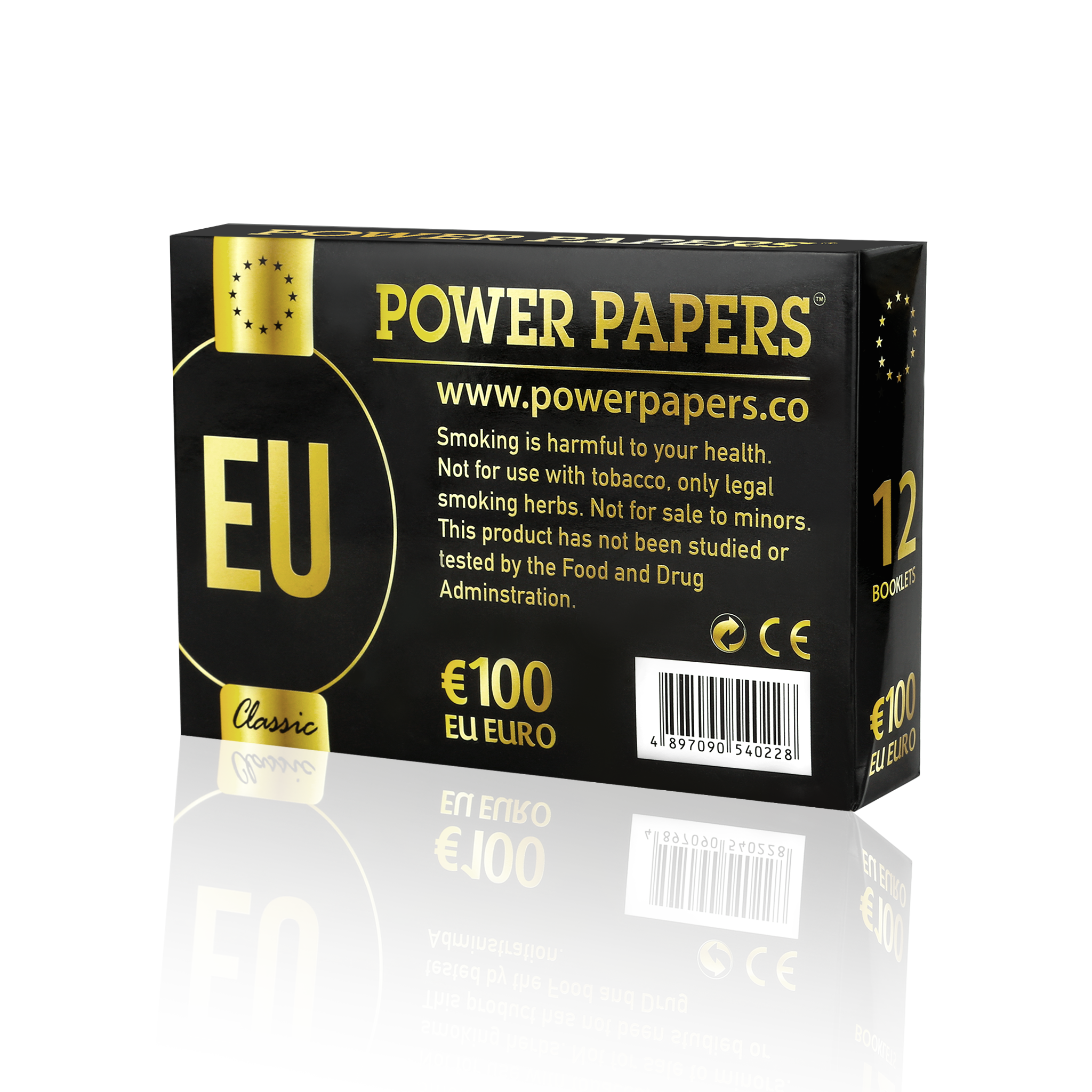 POWER PAPERS™ EUR€100 Rolling Paper