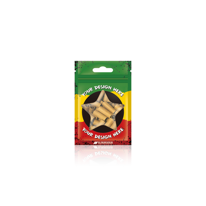 Pre Rolled Bullet Tips in Retail Packaging