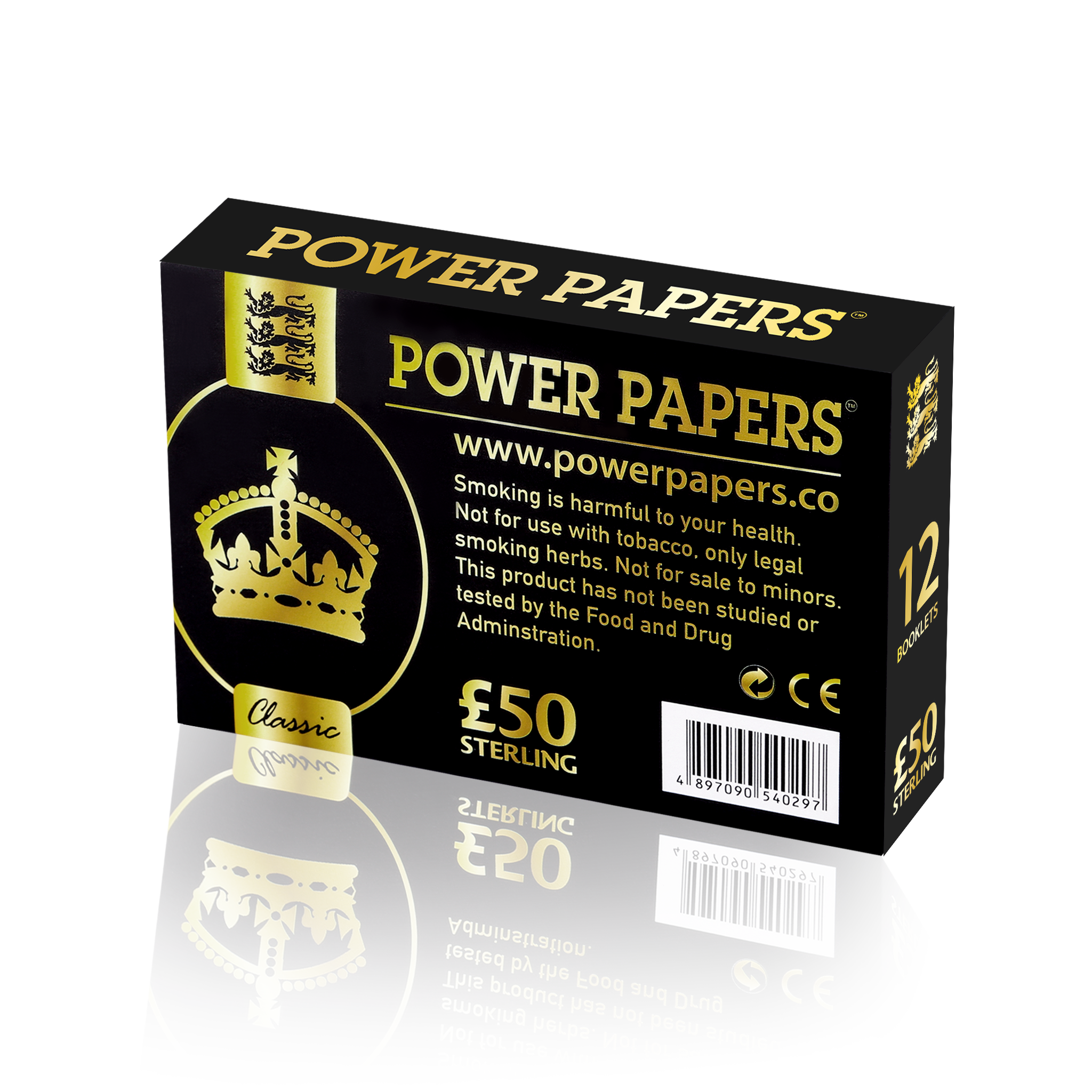 POWER PAPERS™ GBP£50 Rolling Paper