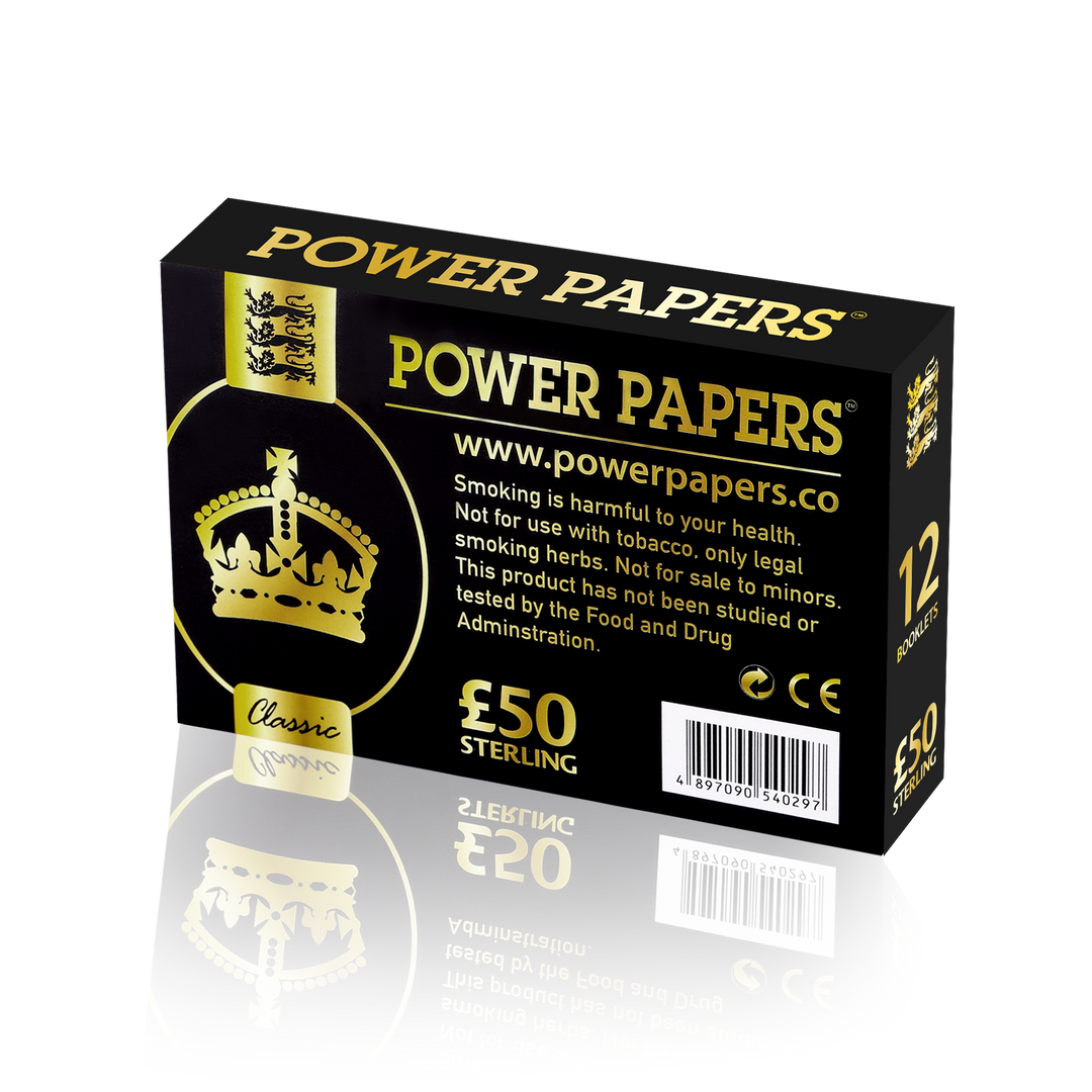 POWER PAPERS™ GBP£50 Rolling Paper