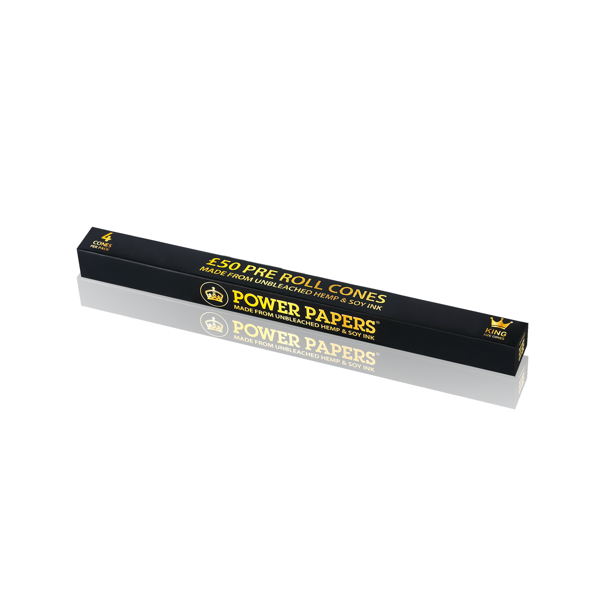 POWER PAPERS™ GBP£50 Pre Rolled Cones