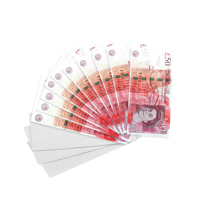 POWER PAPERS™ GBP£50 Rolling Paper