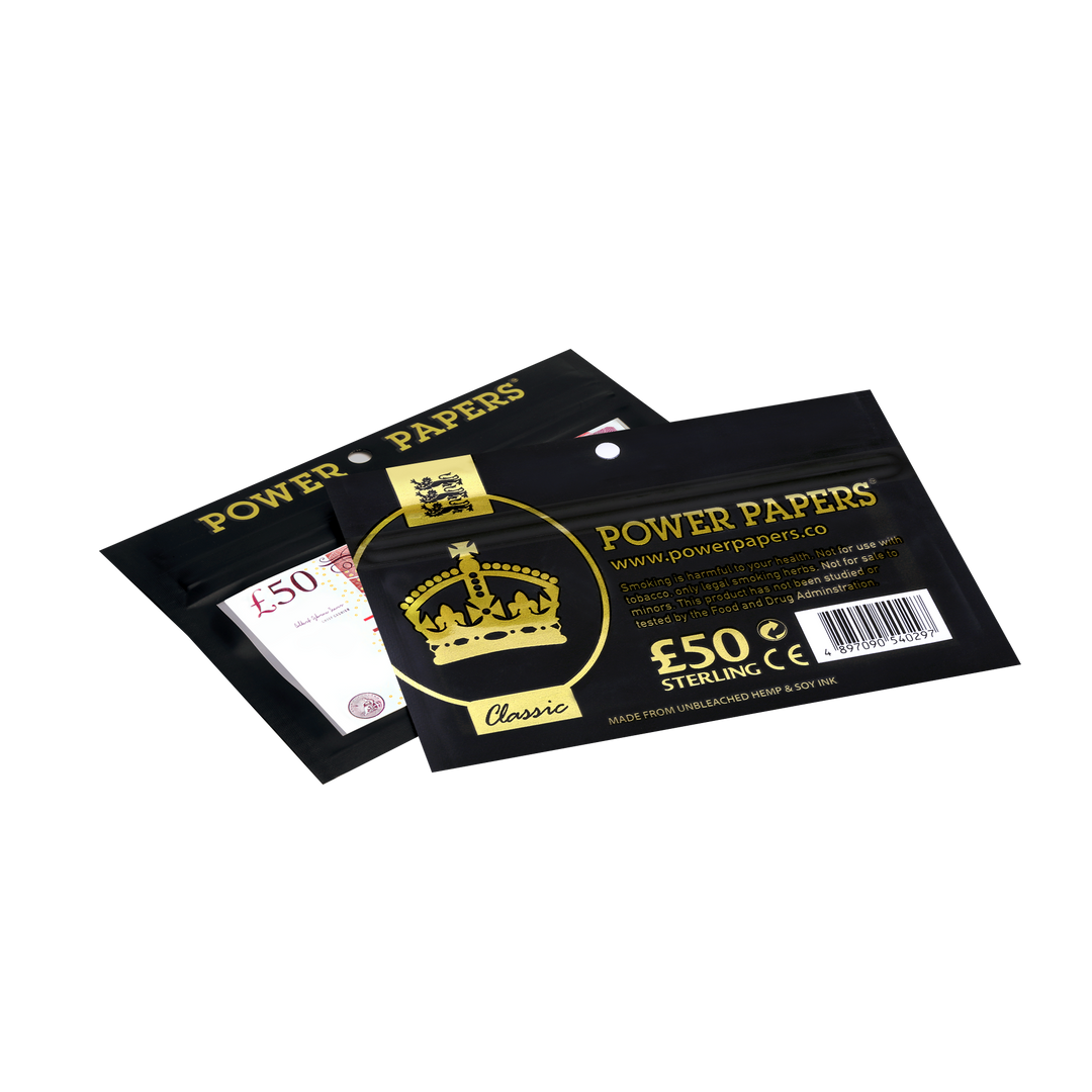 POWER PAPERS™ GBP£50 Rolling Paper