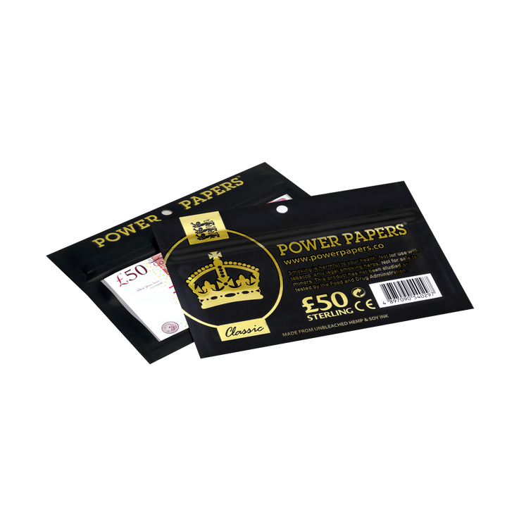 POWER PAPERS™ GBP£50 Rolling Paper
